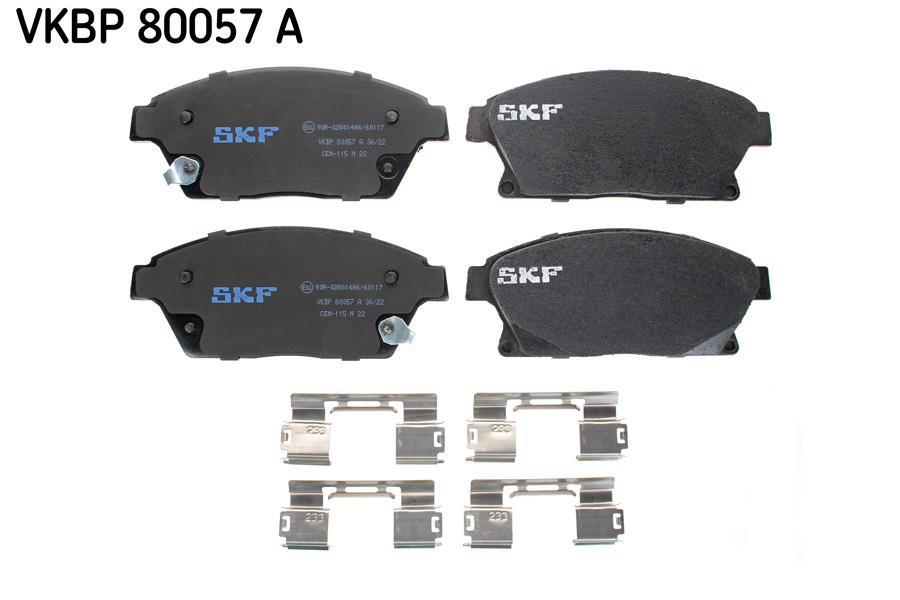 Jogo de 4 pastilhas de travão SKF ref. VKBP 80057 A